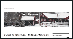 Desktop Screenshot of follofarmen.no